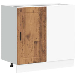 vidaXL Kitchen Base Cabinet Porto Old Wood Engineered Wood sink base cabinet