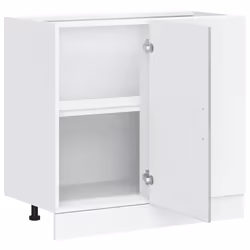 vidaXL Sink Base Cabinet Lucca Concrete Grey Engineered Wood - Additional view 4