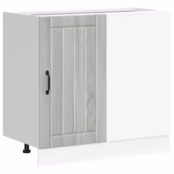 vidaXL Sink Base Cabinet Lucca Grey Sonoma Engineered Wood