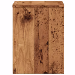vidaXL Bedside Cabinet Bed Table Telephone Stand Nightstand Engineered Wood - old wood, 1 pcs - Additional view 5