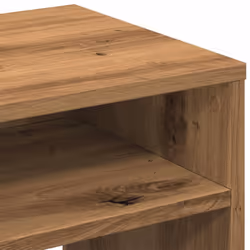 vidaXL Bedside Cabinet Bed Table Telephone Stand Nightstand Engineered Wood - oak, 2 pcs - Additional view 8