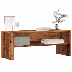 vidaXL TV Cabinet Old Wood 100x40x40 cm Engineered Wood tv stand tv sideboard