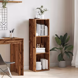 vidaXL Book Cabinet Old Wood 36x30x114 cm Engineered Wood bookcase - Additional view 2