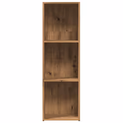vidaXL Book Cabinet Artisan Oak 36x30x114 cm Engineered Wood bookcase - Additional view 4