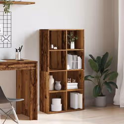 vidaXL Book Cabinet Old Wood 66x30x130 cm Engineered Wood bookcase - Additional view 2