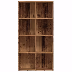 vidaXL Book Cabinet Old Wood 66x30x130 cm Engineered Wood bookcase - Additional view 4