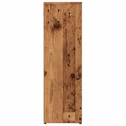 vidaXL Book Cabinet Old Wood 50x25x80 cm Engineered Wood bookcase - Additional view 5