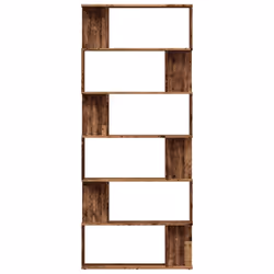 vidaXL Book Cabinet Old Wood 80x24x192 cm Engineered Wood bookcase - Additional view 3