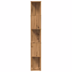 vidaXL Book Cabinet Bookcase Storage Bookshelf Artisan Oak Engineered Wood - Additional view 5