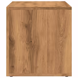 vidaXL Vinyl Storage Box Recorder Collection Cabinet Cupboard Engineered Wood - artisan oak - Additional view 4