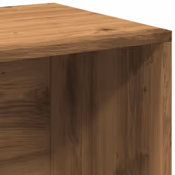 vidaXL Vinyl Storage Box Recorder Collection Cabinet Cupboard Engineered Wood - artisan oak - Additional view 7