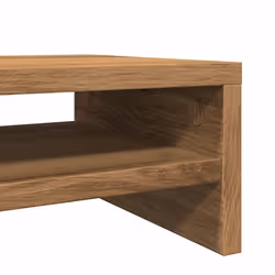 vidaXL Monitor Stand with a Storage Shelf Chipboard TV Stand Multi Colours - artisan oak - Additional view 7