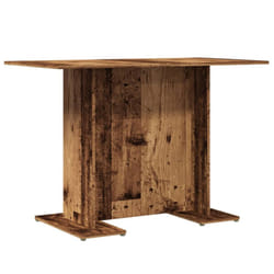 vidaXL Dining Table Kitchen Dinner Table Dining Room Table Engineered Wood - old wood