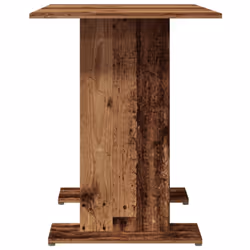 vidaXL Dining Table Kitchen Dinner Table Dining Room Table Engineered Wood - old wood - Additional view 5