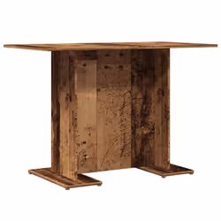 vidaXL Dining Table Kitchen Dinner Table Dining Room Table Engineered Wood - old wood - Additional view 6
