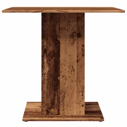 vidaXL Dining Table Kitchen Dinner Table Dining Room Table Engineered Wood - old wood - Additional view 5
