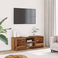 vidaXL TV Cabinet Old Wood 102x30x37.5 cm Engineered Wood TV stand - Additional view 2