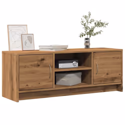 vidaXL TV Cabinet Artisan Oak 102x30x37.5 cm Engineered Wood TV stand