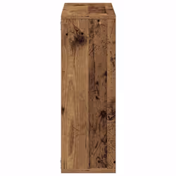 vidaXL Wall Shelves Floating Rack Display Shelf Bookshelf Engineered Wood - old wood - Additional view 4