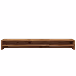 vidaXL Monitor Stand Screen Display Computer Desktop Laptop Engineered Wood - old wood - Additional view 4