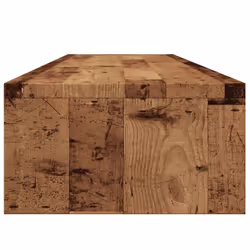 vidaXL Monitor Stand Screen Display Computer Desktop Laptop Engineered Wood - old wood - Additional view 5