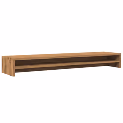 vidaXL Monitor Stand Screen Display Computer Desktop Laptop Engineered Wood - artisan oak