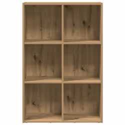 vidaXL Book Cabinet/Sideboard Artisan Oak 66x30x98 cm Engineered Wood bookcase - Additional view 4