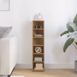 vidaXL CD Cabinet Storage Oraniser Shelf Cabinet Display Shelf Engineered Wood - artisan oak - Additional view 2