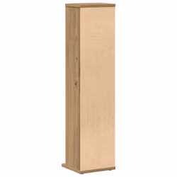 vidaXL CD Cabinet Storage Oraniser Shelf Cabinet Display Shelf Engineered Wood - artisan oak - Additional view 5