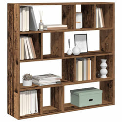 vidaXL Book Cabinet/Room Divider Old Wood 105x24x102 cm room divider