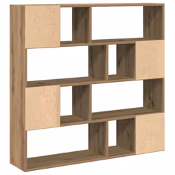 vidaXL Book Cabinet/Room Divider Artisan Oak 105x24x102 cm room divider - Additional view 5