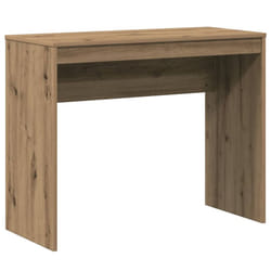 vidaXL Desk Computer Table Workstation Writing Working Desk Engineered Wood - artisan oak