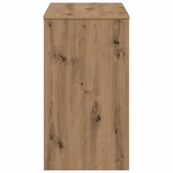 vidaXL Desk Computer Table Workstation Writing Working Desk Engineered Wood - artisan oak - Additional view 4