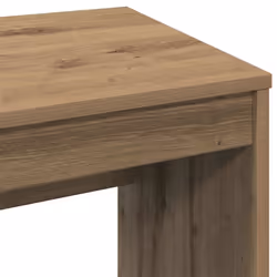 vidaXL Desk Computer Table Workstation Writing Working Desk Engineered Wood - artisan oak - Additional view 6