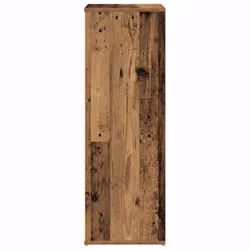 vidaXL Shoe Rack Entryway Shoe Shelf Cabinet Shoe Cupboard Engineered Wood - old wood - Additional view 4