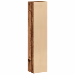 vidaXL CD Cabinet Storage Oraniser Shelf Cabinet Display Shelf Engineered Wood - old wood - Additional view 8