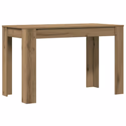 vidaXL Dining Table Kitchen Dinner Table Dining Room Table Engineered Wood - artisan oak - Additional view 6