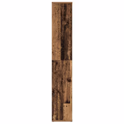 vidaXL Room Divider/Book Cabinet Privacy Screen Book Shelf Engineered Wood - old wood - Additional view 4