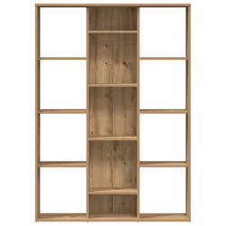 vidaXL Room Divider/Book Cabinet Artisan Oak 100x24x140 cm Engineered Wood - Additional view 4