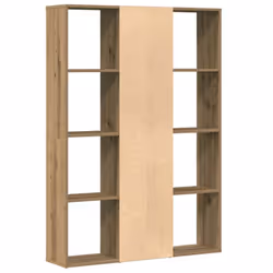 vidaXL Room Divider/Book Cabinet Artisan Oak 100x24x140 cm Engineered Wood - Additional view 6