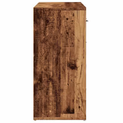 vidaXL Sideboard Storage Cupboard Cabinet Buffet Highboard Engineered Wood - old wood - Additional view 4