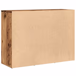 vidaXL Sideboard Storage Cupboard Cabinet Buffet Highboard Engineered Wood - old wood - Additional view 5