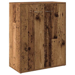 vidaXL Sideboard Side Cabinet Organiser Cupboard Highboard Engineered Wood - old wood