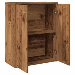 vidaXL Sideboard Side Cabinet Organiser Cupboard Highboard Engineered Wood - old wood - Additional view 4