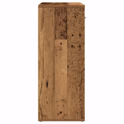vidaXL Sideboard Side Cabinet Organiser Cupboard Highboard Engineered Wood - old wood - Additional view 5