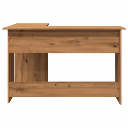 vidaXL Corner Desk Computer Desk Study L-shaped Desk Table Engineered Wood - artisan oak - Additional view 4