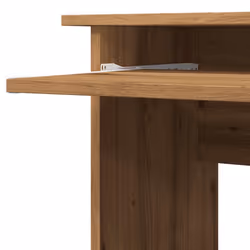 vidaXL Corner Desk Computer Desk Study L-shaped Desk Table Engineered Wood - artisan oak - Additional view 7