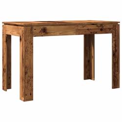 vidaXL Dining Table Old Wood 120x60x76 cm Engineered Wood table kitchen table - Additional view 5