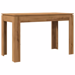 vidaXL Dining Table Kitchen Table Dining Room Dinner Table Engineered Wood - artisan oak - Additional view 5