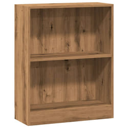 vidaXL Book Cabinet Display Rack Bookshelf Storage Shelf Rack Engineered Wood - oak, 60 x 24 x 76 cm